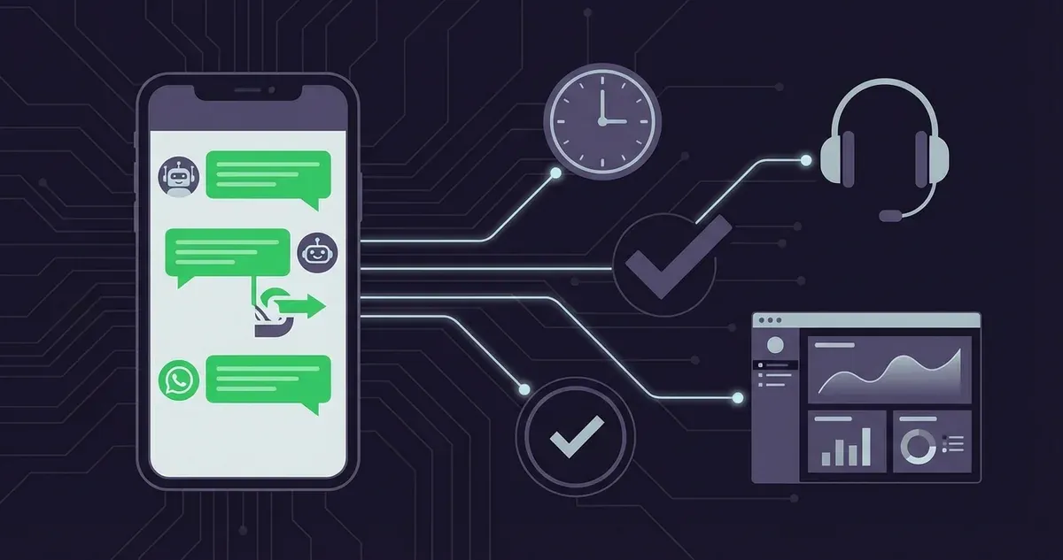 בוט WhatsApp לעסק - מענה אוטומטי ללקוחות