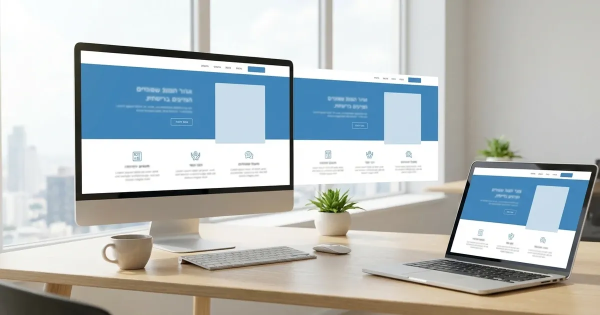 בניית אתר לעסק ב-2026